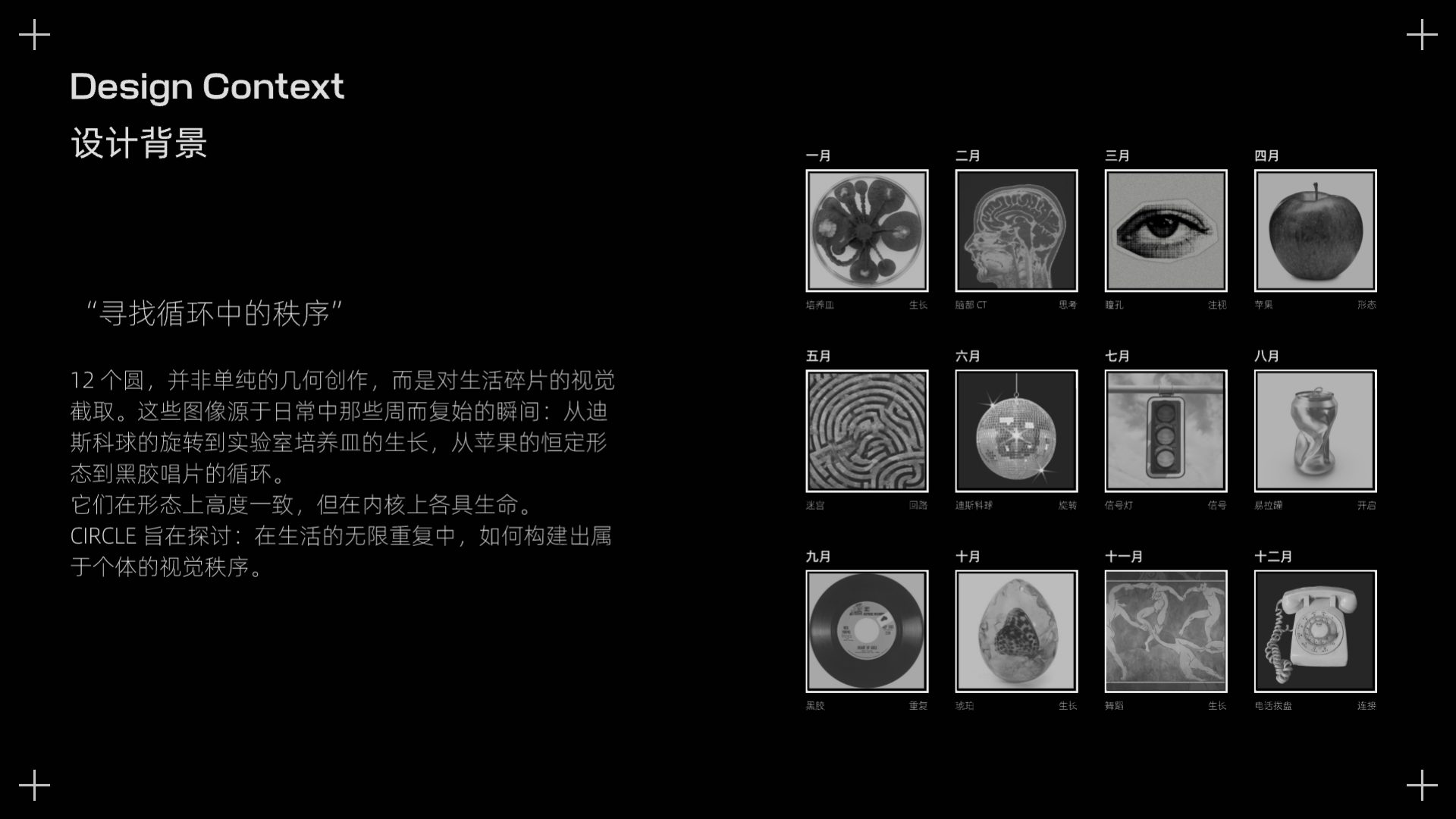 CIRCLE 实验性日历 十二种循环 2